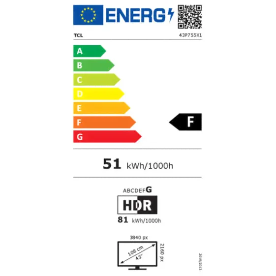 Телевизор TCL Smart TV 43P755 4K Ultra HD 43 дюйма LED-2