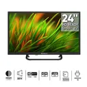 topdev!ce Телевизор TV 24" SMART (TDTV24BS02H_BK), 720p, Smart TV WildRed, 24" HD, черный