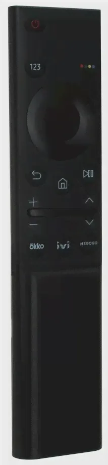 Пульт Huayu BN59-01358F для телевизоров Samsung Smart TV, OKKO, IVI, Megogo (Черный)
