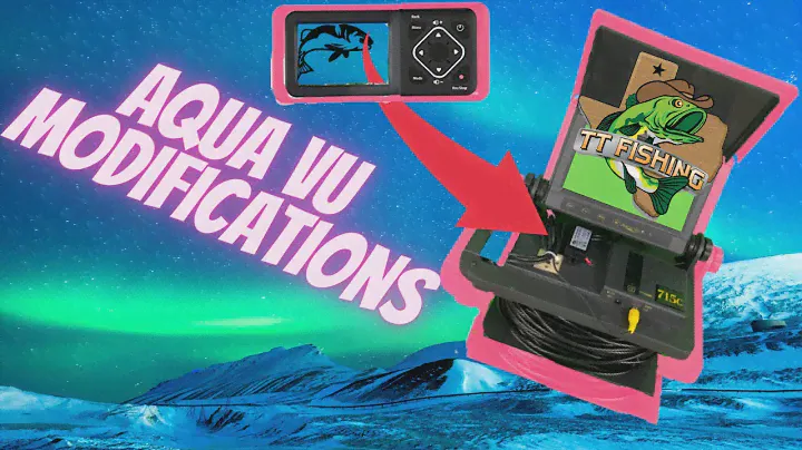 Modifications to AQUA VIEW 715C underwater camera