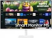 27" Монитор Samsung Smart M50C S27CM501EI , функция Smart TV, в комплекте пульт ДУ, белый