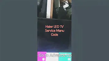 #haier #led #tv #service #menu #code #cv6683h-c42 #arshad #electronics #tvrepairing #prohack #viral