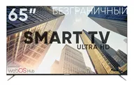 Телевизор SoundMAX SM-LED65M03SU 65" HDR, 4K Ultra HD Smart TV черный