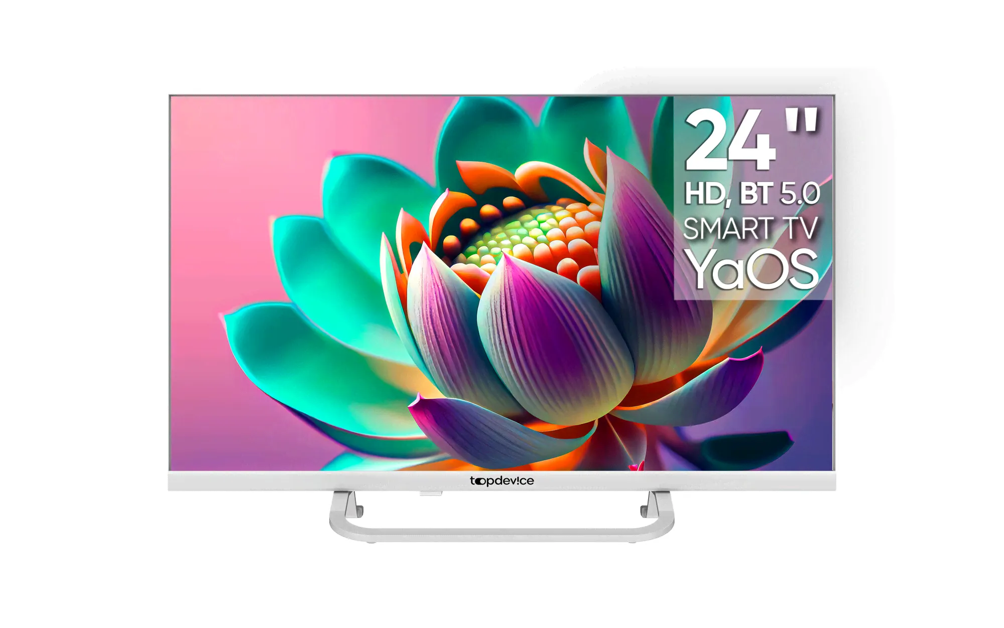 Телевизор Topdevice TV 24″ SMART TV YаOS (TDTV24CS07H_WE) в Москве