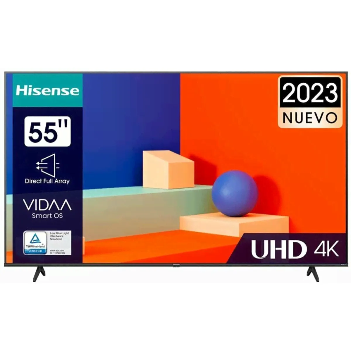 75" Телевизор Hisense 75A6K (4K Ultra HD 3840x2160, Smart TV) черный