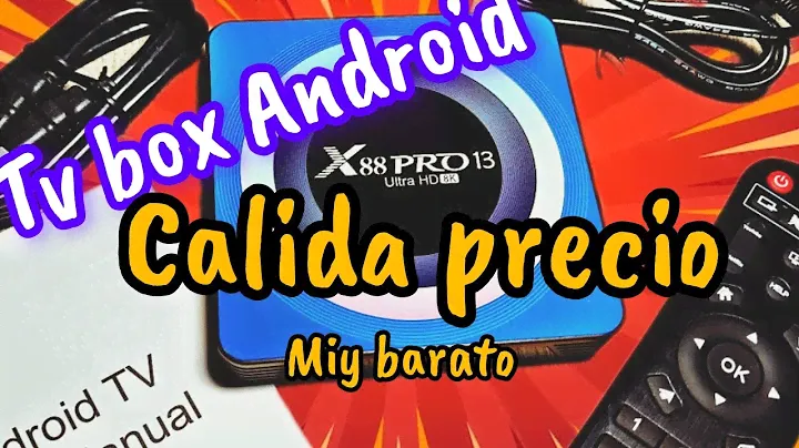 TV box Android Calidad precio - X88 PRO 13 ULTRA HD 8K