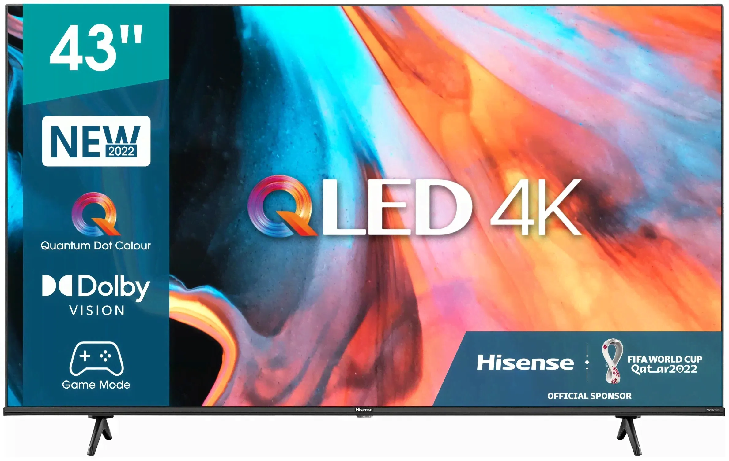 Телевизор QLED Hisense 65" 65E7HQ черный 4K Ultra HD 60Hz DVB-T DVB-T2 DVB-C DVB-S DVB-S2 WiFi Smart TV-0