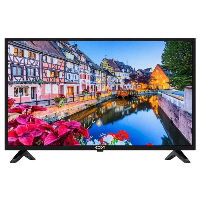 Телевизор Econ EX-32HS021B, 32", 1366x768, DVB-T2/C/S2, HDMI 3, USB 2, Smart TV, чёрный