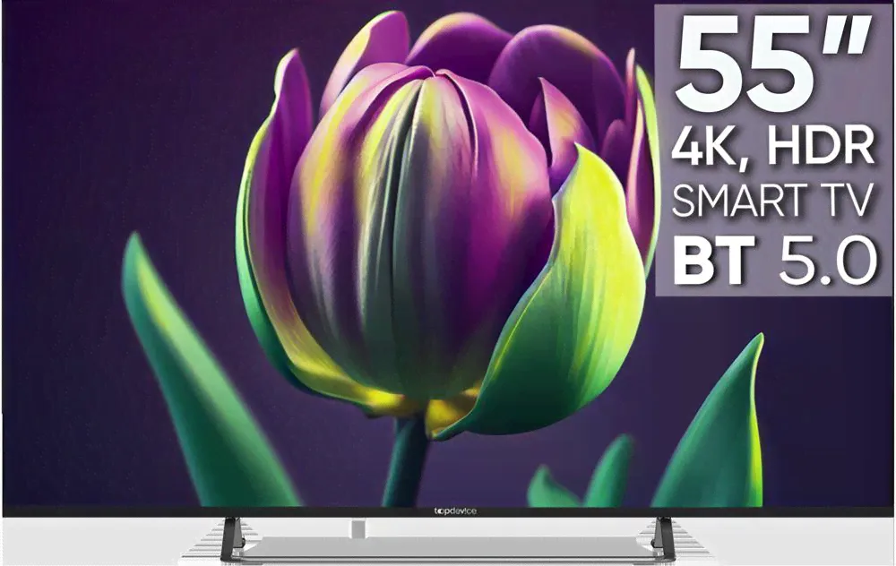 LED-телевизор LED-телевизор TOPDEVICE TV TDTV55CS06U_BK SMART TV-0