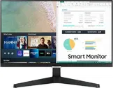 Samsung LS24AM506 24-дюймовый смарт-монитор Full HD с Smart TV, разрешение 1920x1080, время отклика 14 мс, панель IPS, HDMI, черный | LS24AM506NMXUE