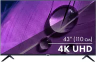 Телевизор 43" Haier Smart TV S1, 3840x2160, черный