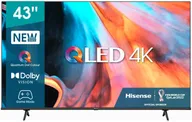 Телевизор QLED Hisense 65" 65E7HQ черный 4K Ultra HD 60Hz DVB-T DVB-T2 DVB-C DVB-S DVB-S2 WiFi Smart TV