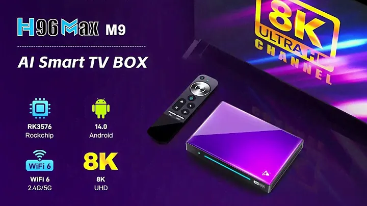 Приставка смарт-ТВ H96 Max M9