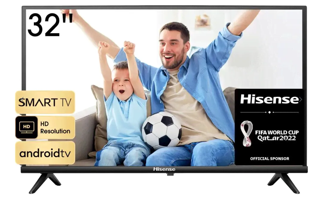 Телевизор Hisense 32A4HA HD ANDROID SMART TV-0