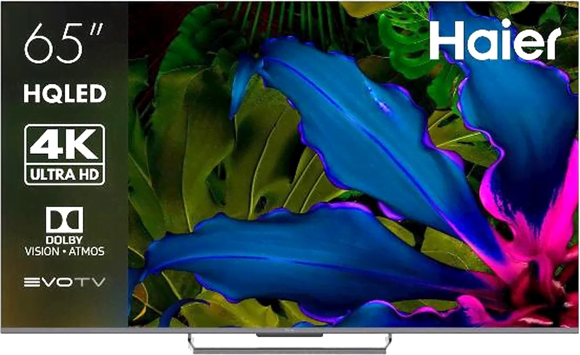 Телевизор Haier QLED 55" Smart TV S6 (серый)