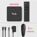ТВ-приставка TX9s Android Smart TV Box Amlogic S912 2 ГБ 8 ГБ 4K 60 кадров в секунду, ТВ-приставка 2,4G Wifi 1000M Google Assistant Voice tanix tx9s телеприставка (art.: 3920c066b1d87)