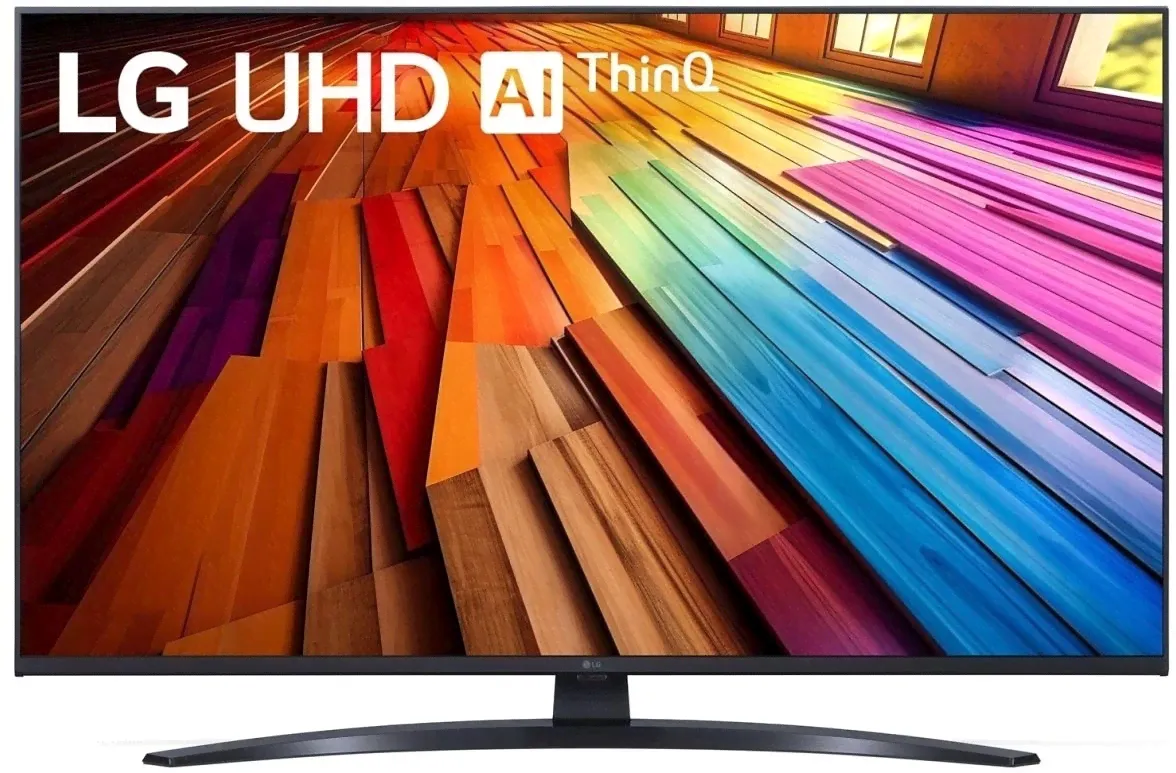 Телевизор LED LG 43" 43UT81006LA.ARUB черный 4K Ultra HD 60Hz DVB-T DVB-T2 DVB-C DVB-S2 USB WiFi Smart TV-0