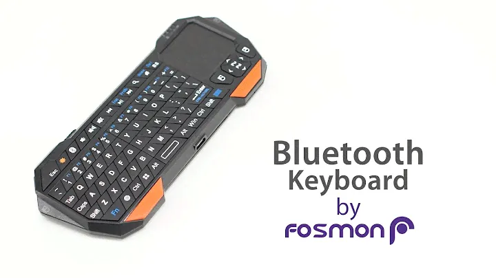 Best Mini Bluetooth Keyboard to Navigate your Smart TV [Fosmon]