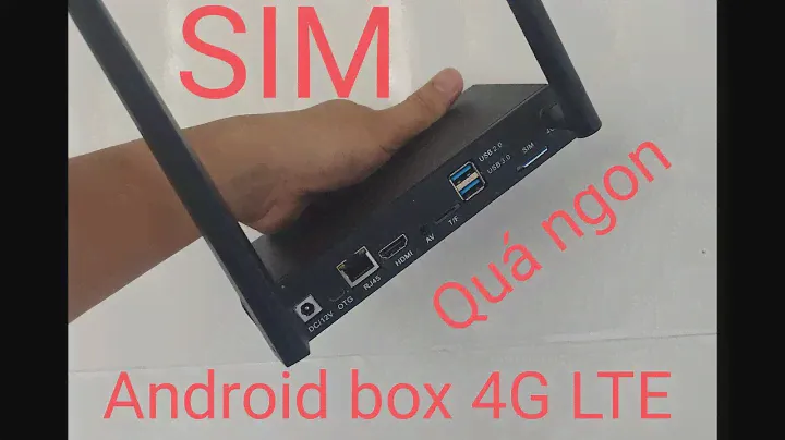 Android box 4G LTE