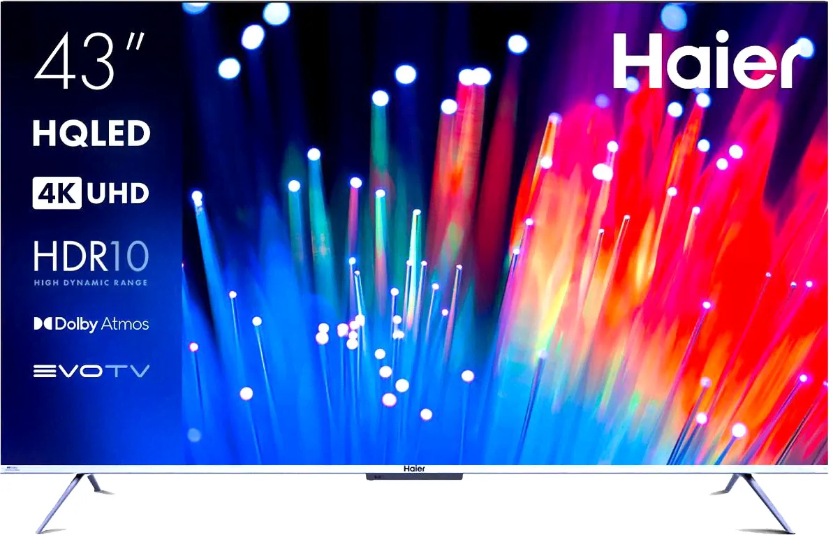 LED телевизор Haier 43" Smart TV S3 (серый)-0