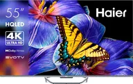 Телевизор Haier QLED 55" Smart TV S4 (серебристый)