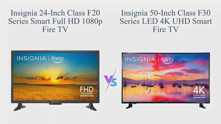 Insignia 24-inch vs 50-inch Fire TV 📺 Comparison 🔥 1080p vs 4K UHD 🌟