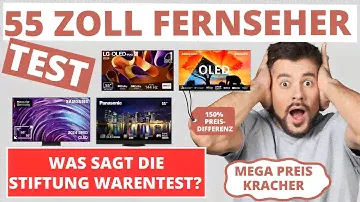 55 Zoll Fernseher Test: Was rät die Stiftung Warentest?