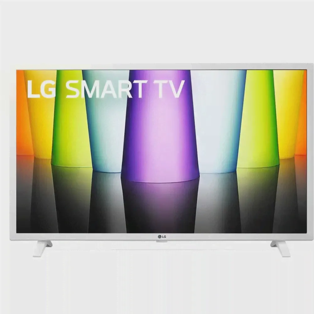 Телевизор LG 32LQ63806LC, 32", 1920x1080, DVB-/T2/C/S2,HDMI 2,USB 1, smart tv, белый