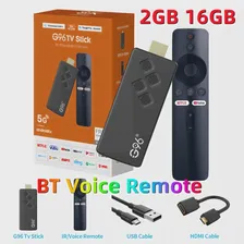 G96 4k Smart TV Stick Android 10, Операционная система ATV, телеприставка Allwinner h313 2GB16GB 2,4G/5G Wifi Bluetooth4 Медиаплеер Youtube