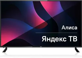 Телевизор BBK 65" 4K Ultra HD 50Hz DVB-T2 DVB-C DVB-S2 USB WiFi Smart TV Black (65LEX-9201/UTS2C (B))