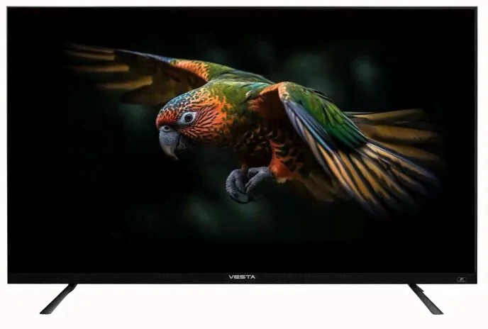 Телевизор VESTA V85MU9500 черный 3840x2160, 4K Ultra HD, 60 Гц, Wi-Fi, Smart TV, Android TV