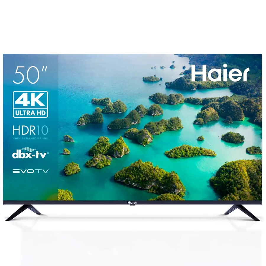 50" Телевизор Haier 50 Smart TV S2, черный-0