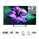 topdev!ce Телевизор TV 43" ULTRA CS05 (TDTV43CS05U_BK), UHD 4K, Smart TV WildRed, 43" 4K HDR, черный