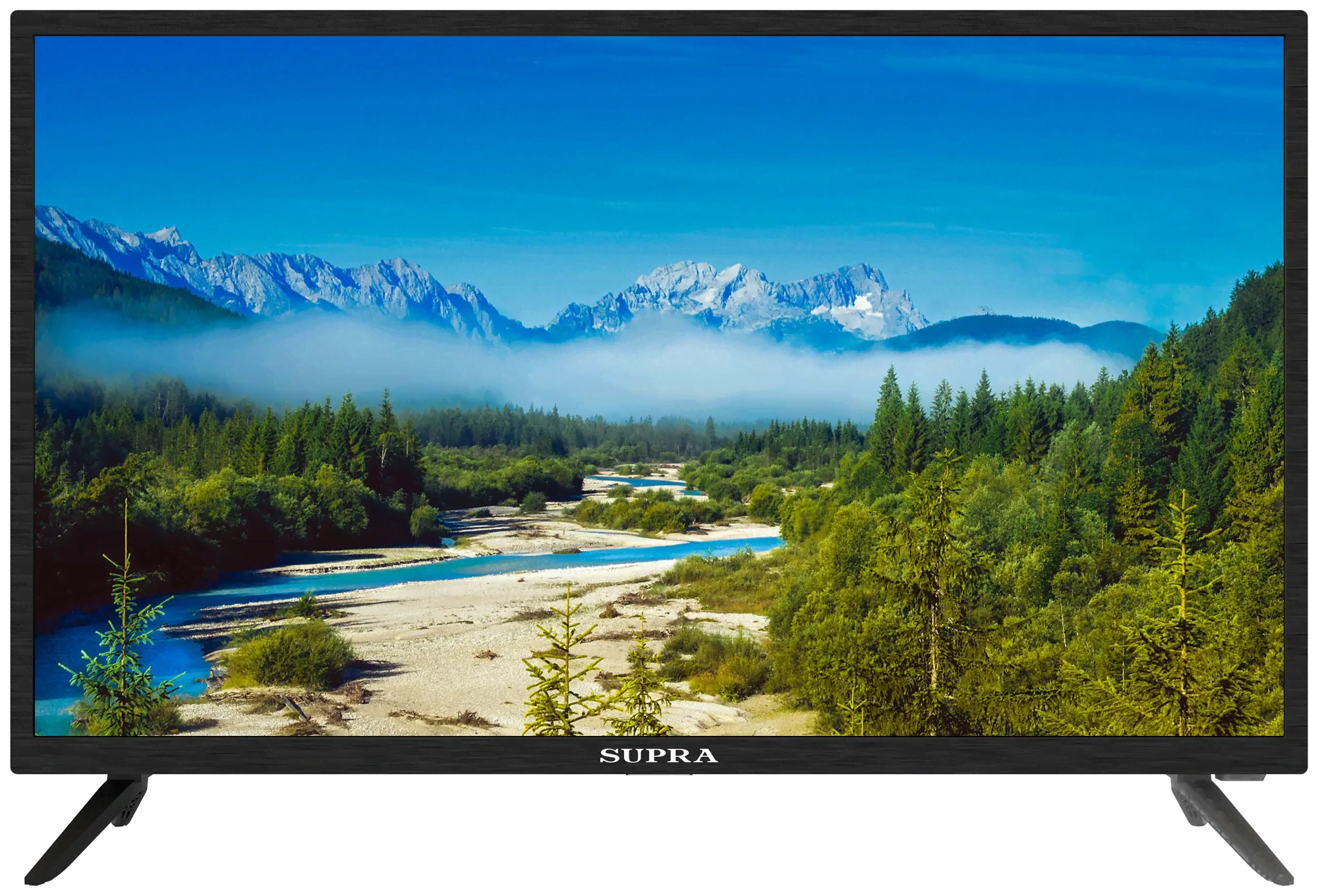 Телевизор LED Supra 32" STV-LC32ST0045W. черный HD 50Hz DVB-T DVB-T2 DVB-C WiFi Smart TV-0