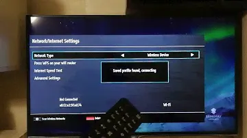 JVC TV -  How to Connect Wifi